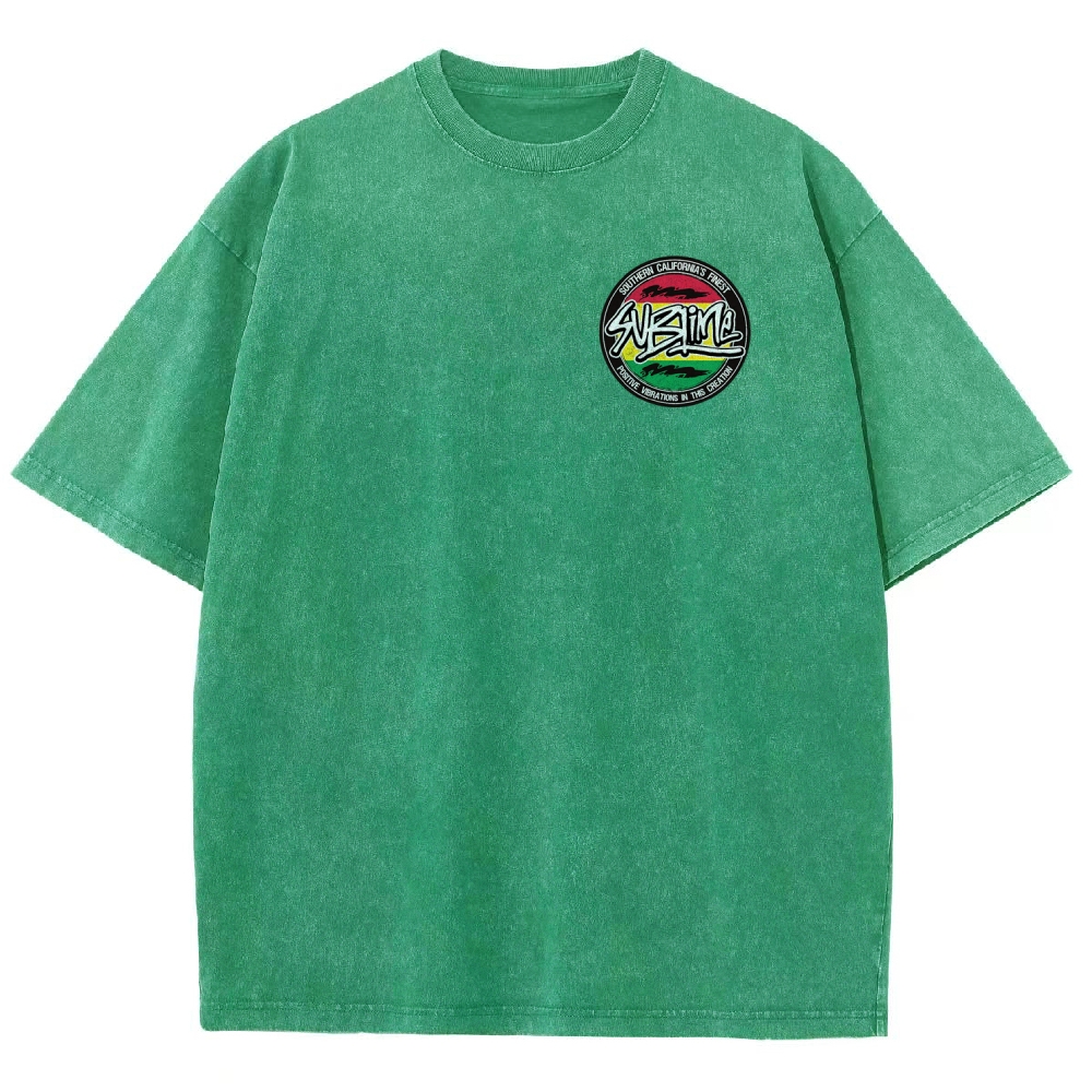 Sublime San Diego Dalmatian Van Tour Washed Tee