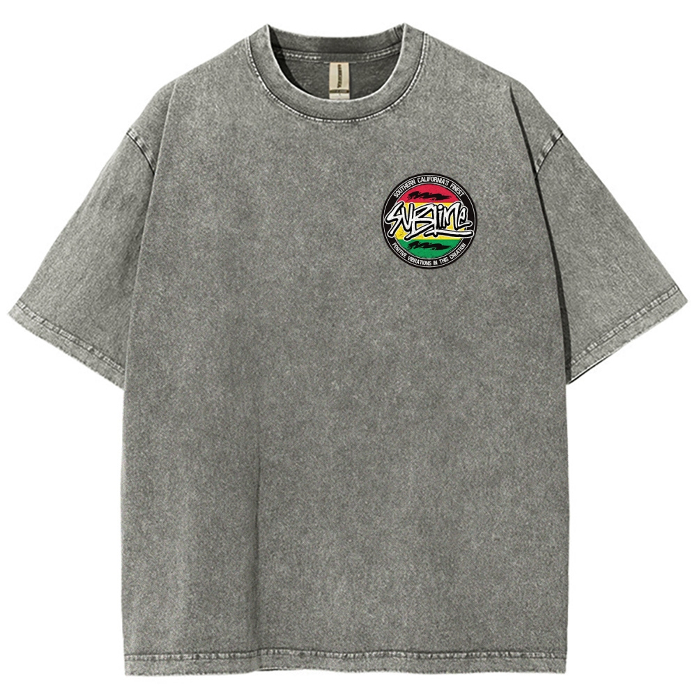 Sublime San Diego Dalmatian Van Tour Washed Tee