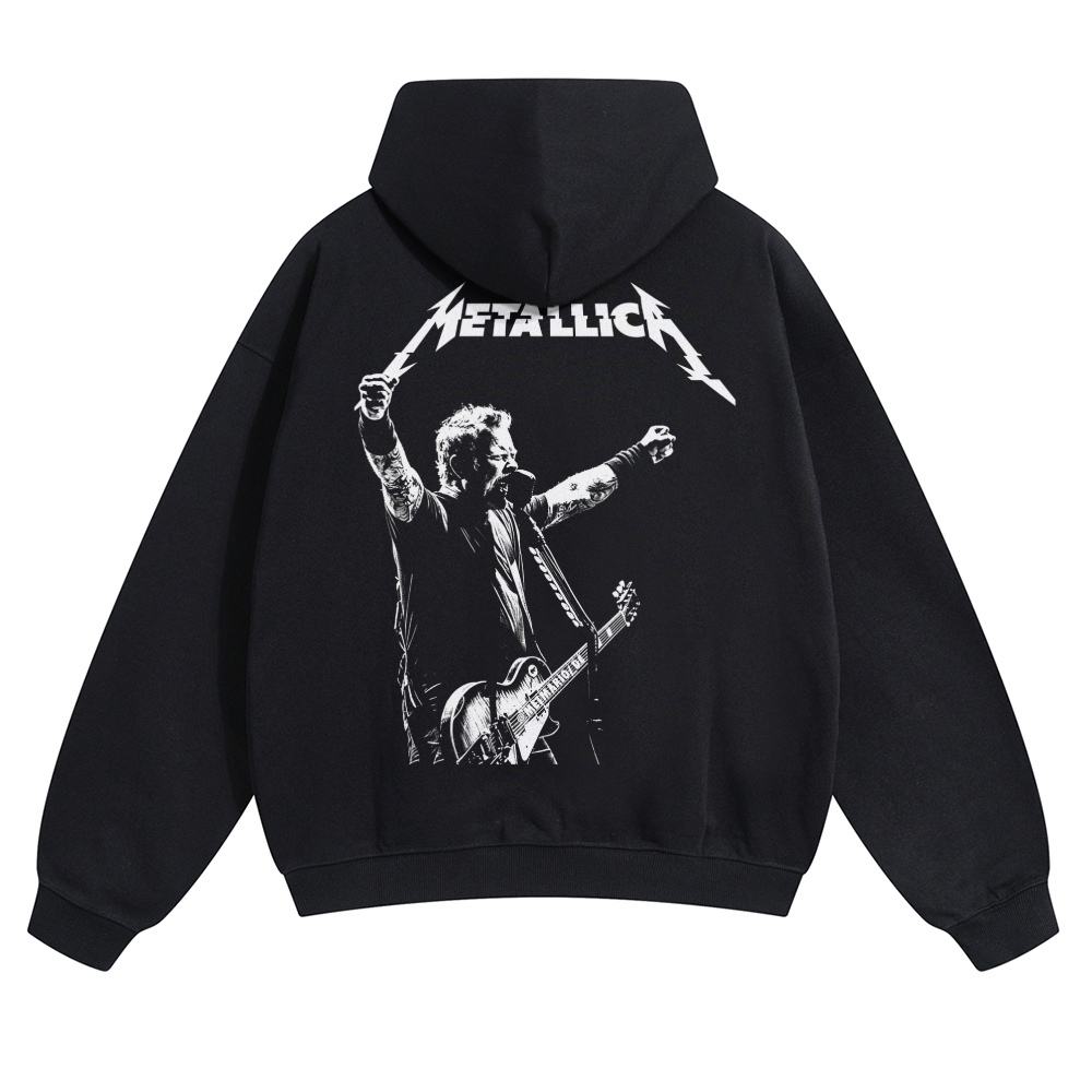Metallica James Hetfield Stage Portrait Hoodie