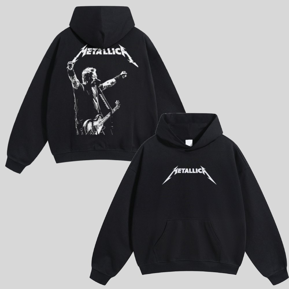 Metallica James Hetfield Stage Portrait Hoodie