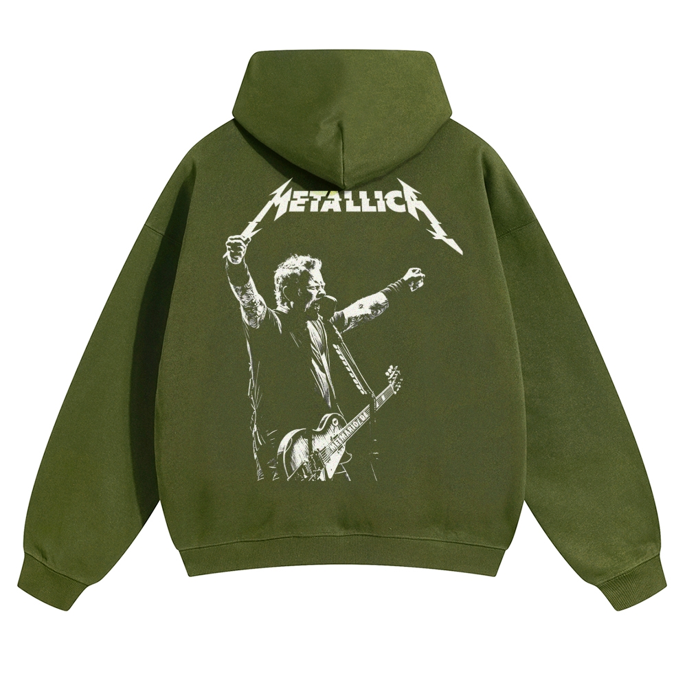 Metallica James Hetfield Stage Portrait Hoodie