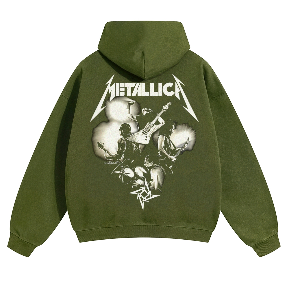 Metallica Live Band Group Hoodie