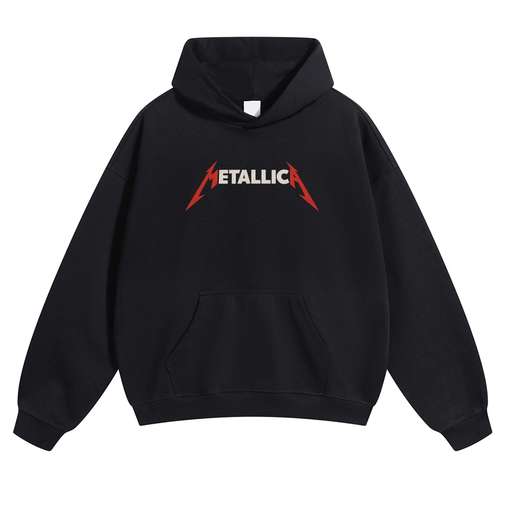 Metallica Mohawk Skull Cross Guitar Hoodie