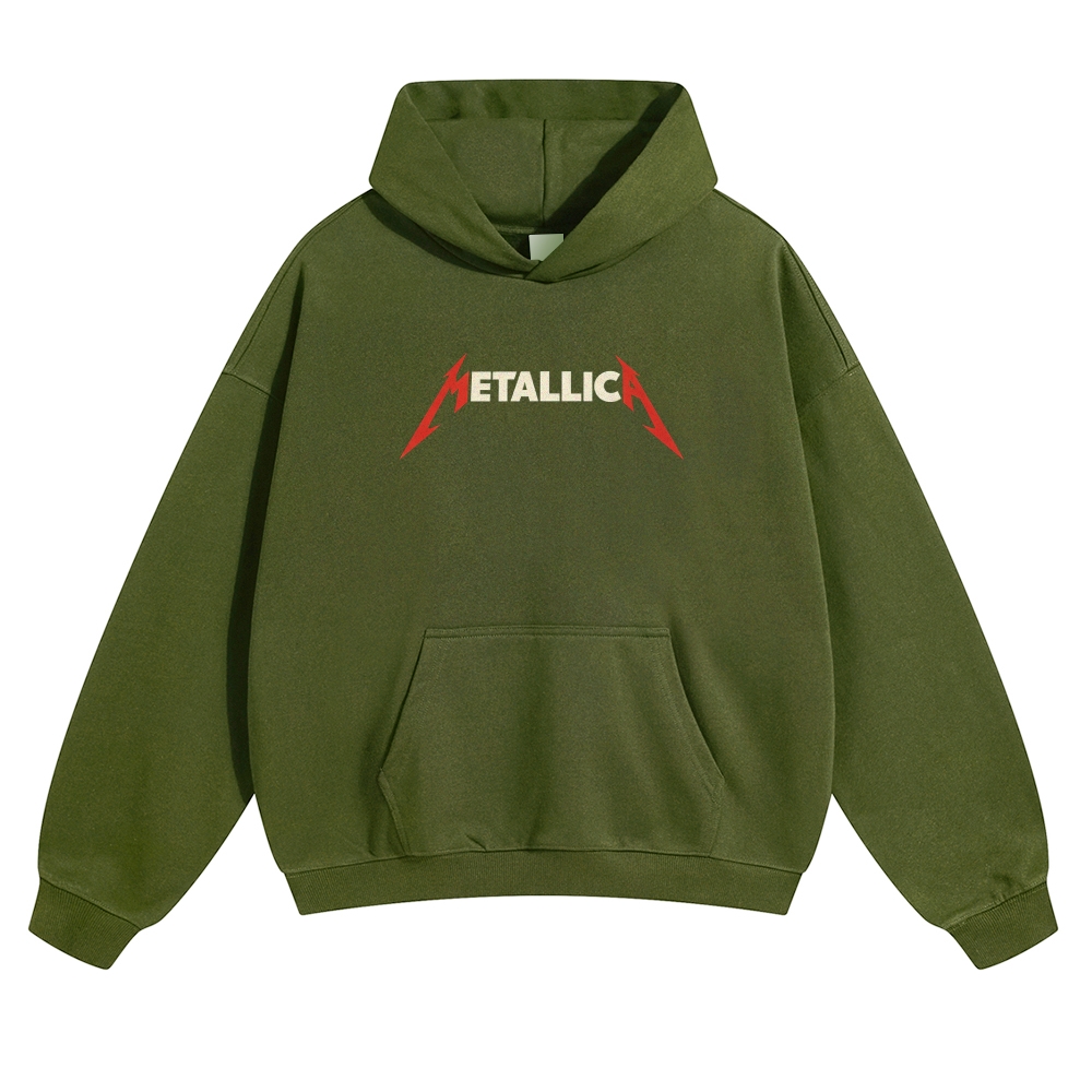 Metallica Mohawk Skull Cross Guitar Hoodie