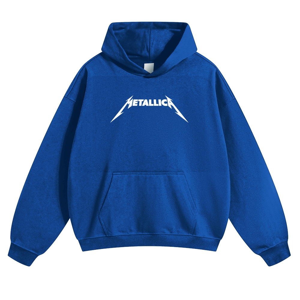 Metallica Rock On Skull Hand Graphic Hoodie