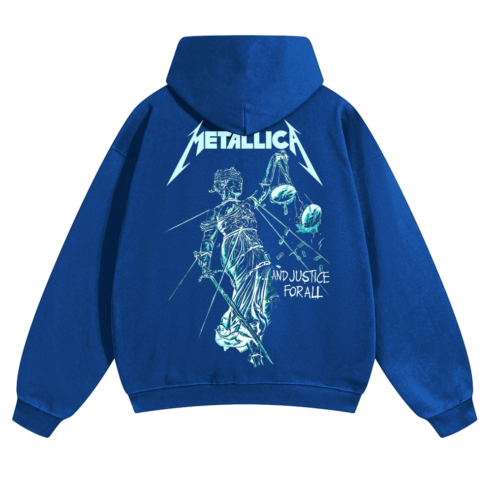 Metallica And Justice For All Lady Justice Hoodie