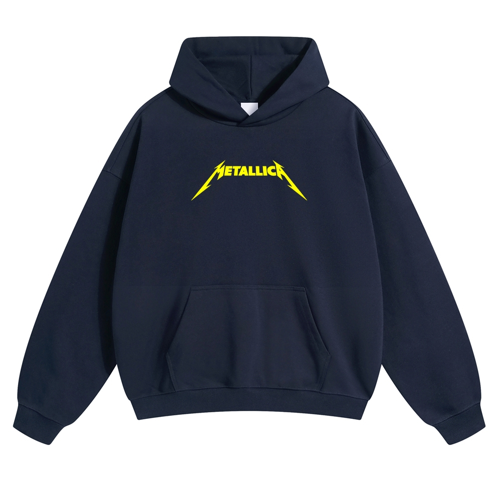 Broken Clock Neon Skull Graphic Hoodie
