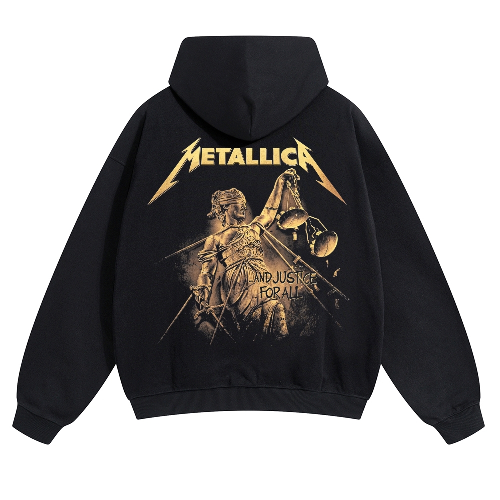 Golden Castle Skull Gothic Hoodie