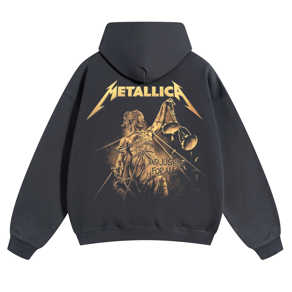 Golden Castle Skull Gothic Hoodie