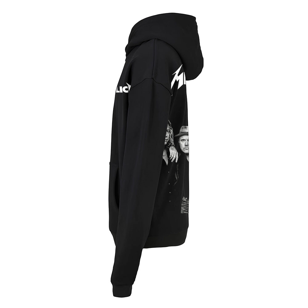 Band Group Portrait Black Hoodie