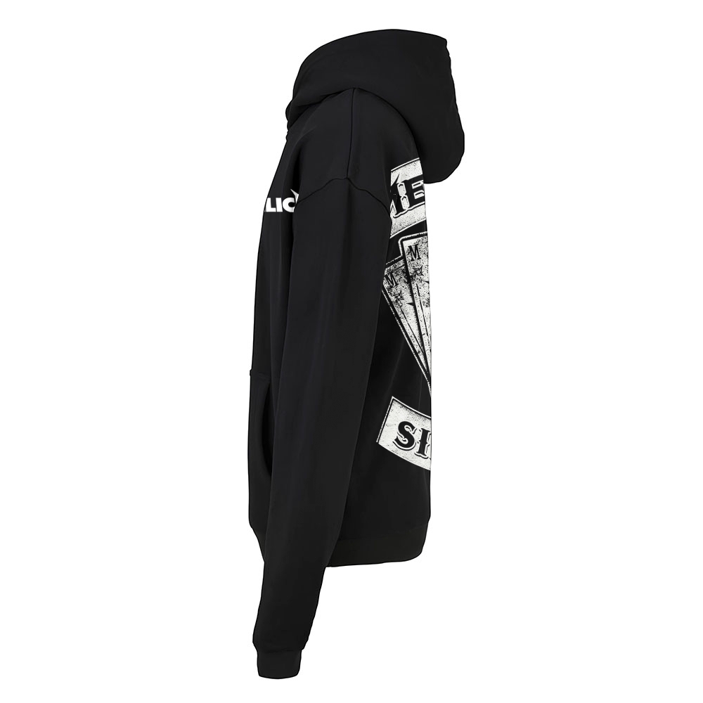 Vintage Card Banner Graphic Hoodie