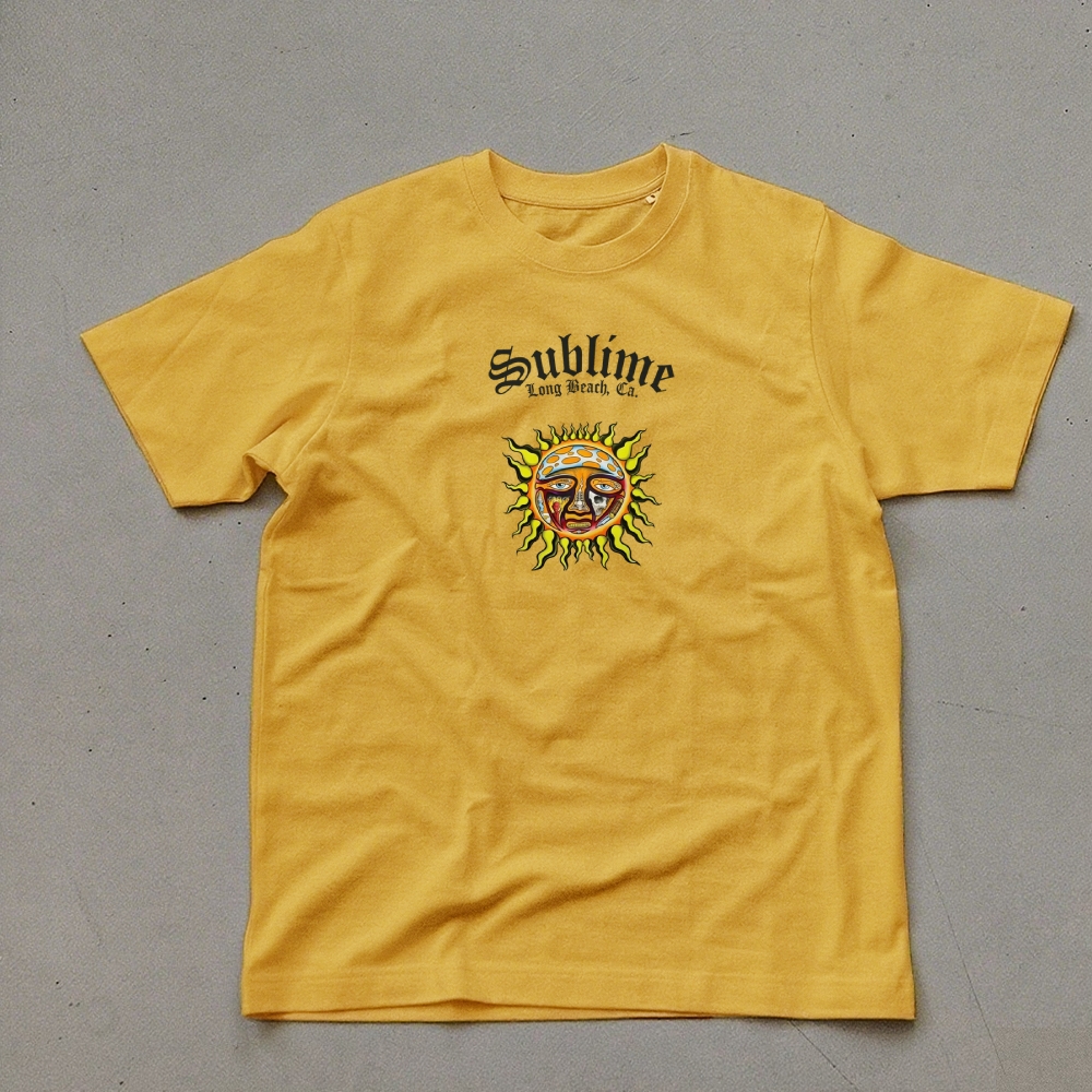 She Loves The Sun Quote White Tee