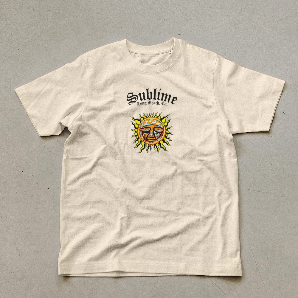 She Loves The Sun Quote White Tee
