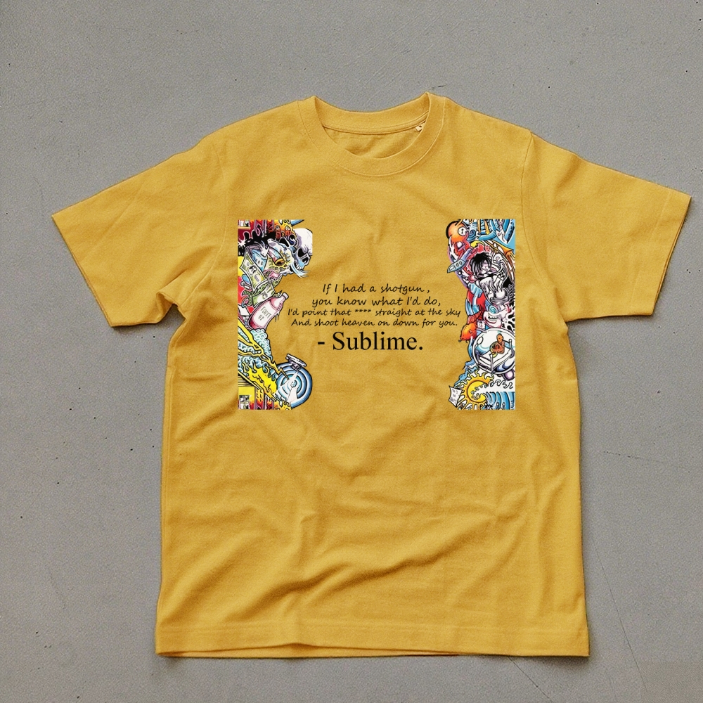 Let Her Pass By White Sun Tee