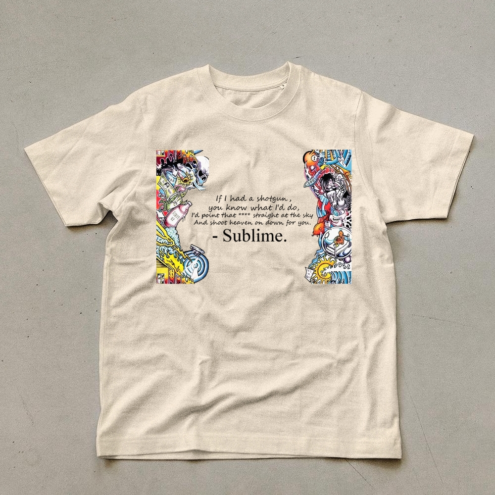 Let Her Pass By White Sun Tee