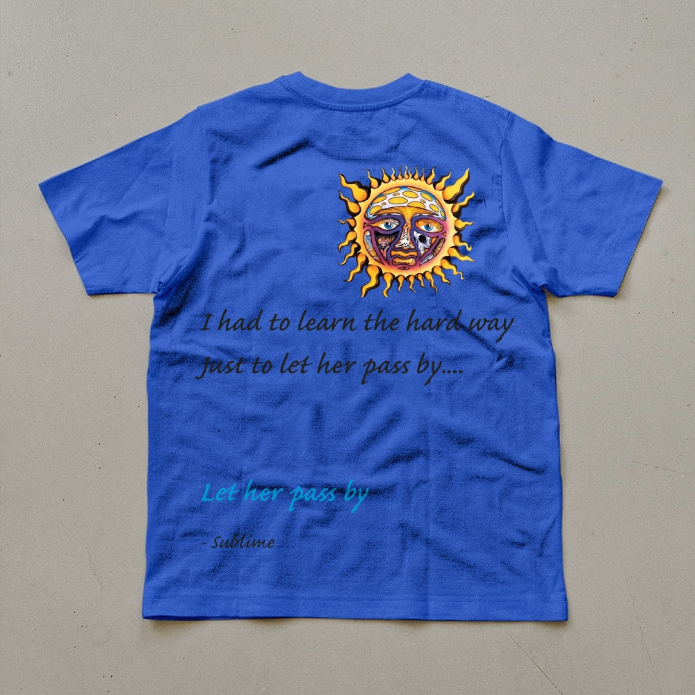 Let Her Pass By White Sun Tee