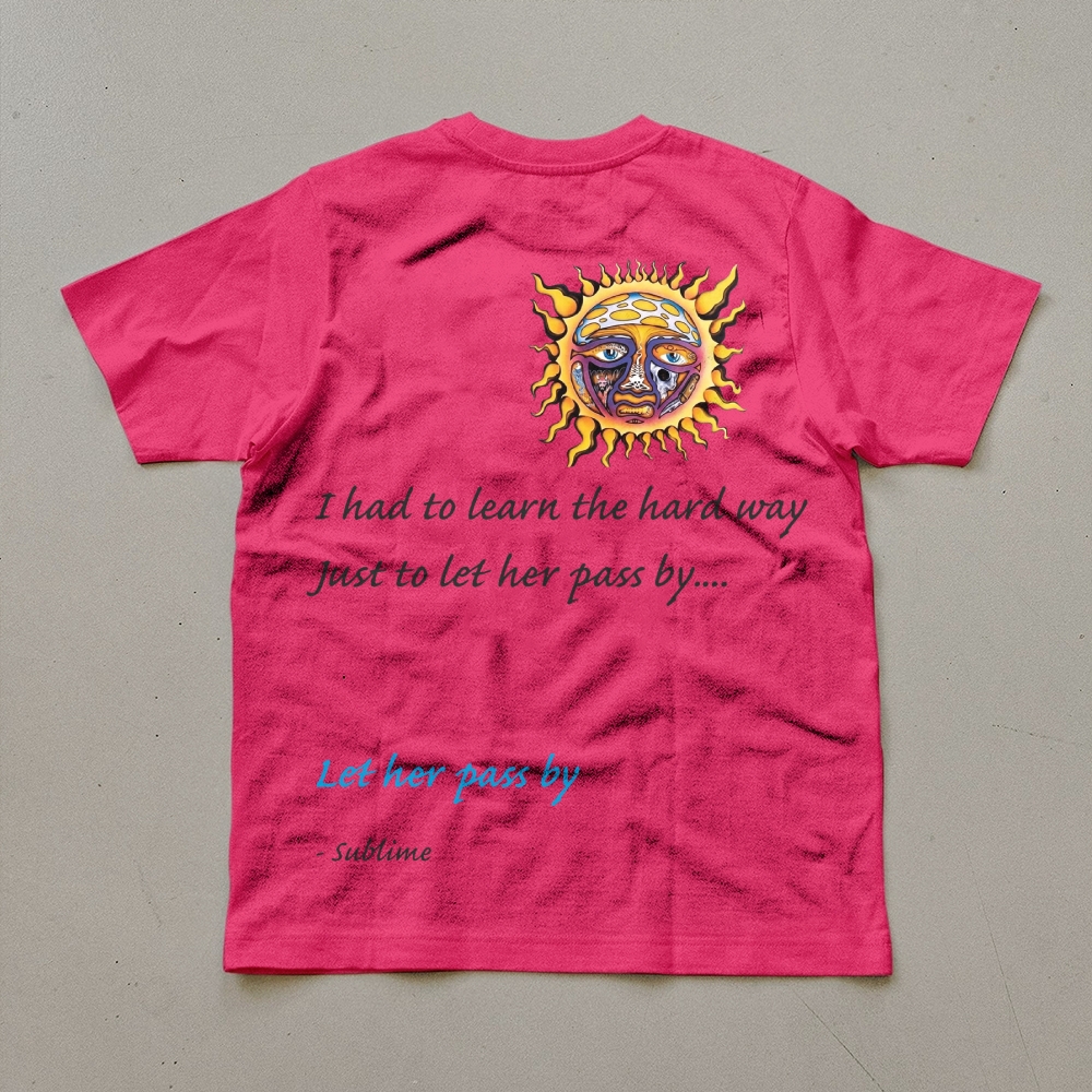 Let Her Pass By White Sun Tee