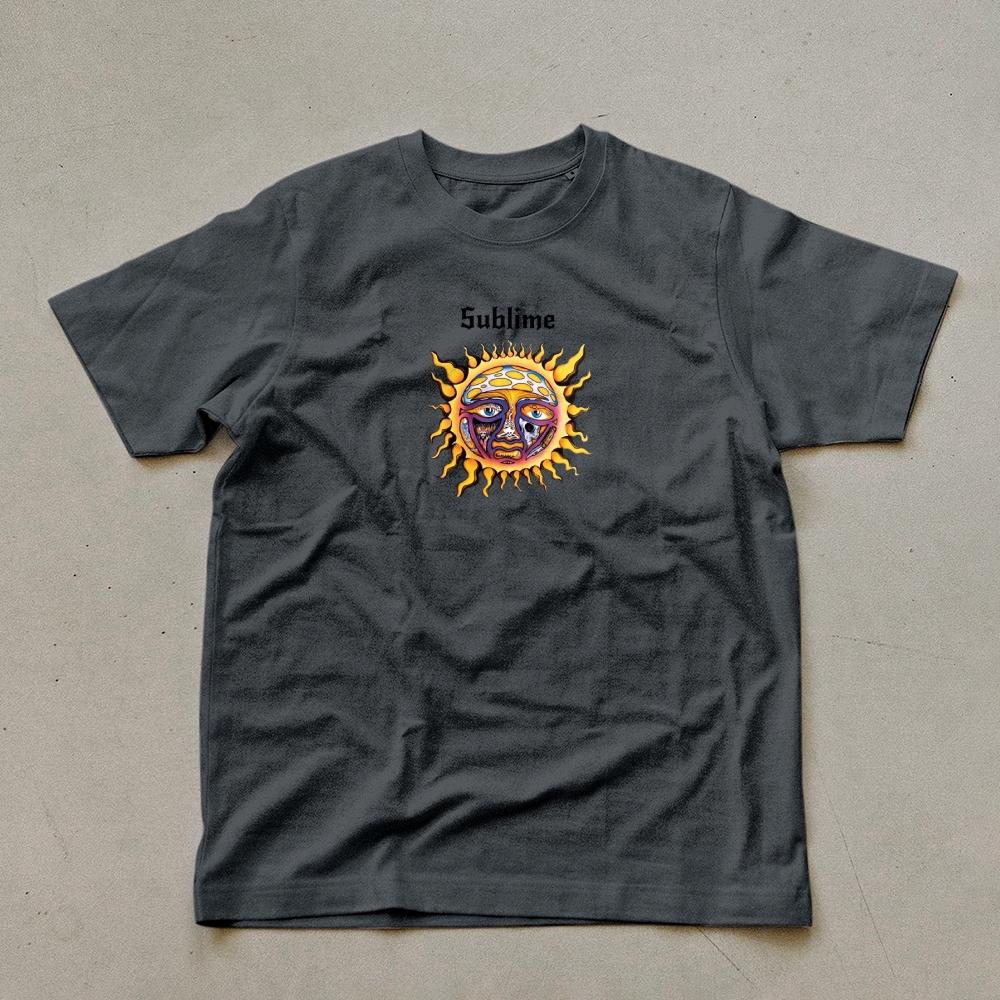 Small Front Sun Print Tee