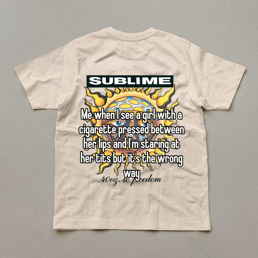 Sun Lyric Graphic Tee