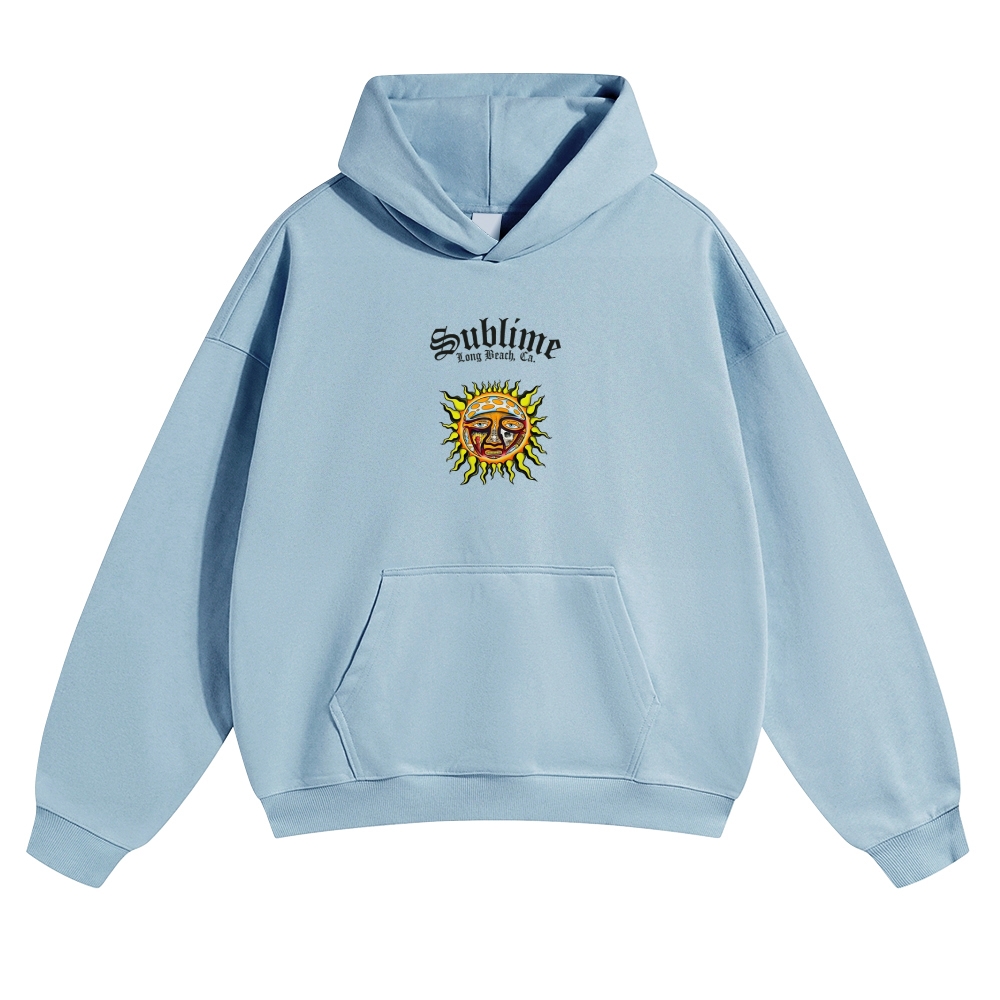 Dual Sun Brown Casual Hoodie