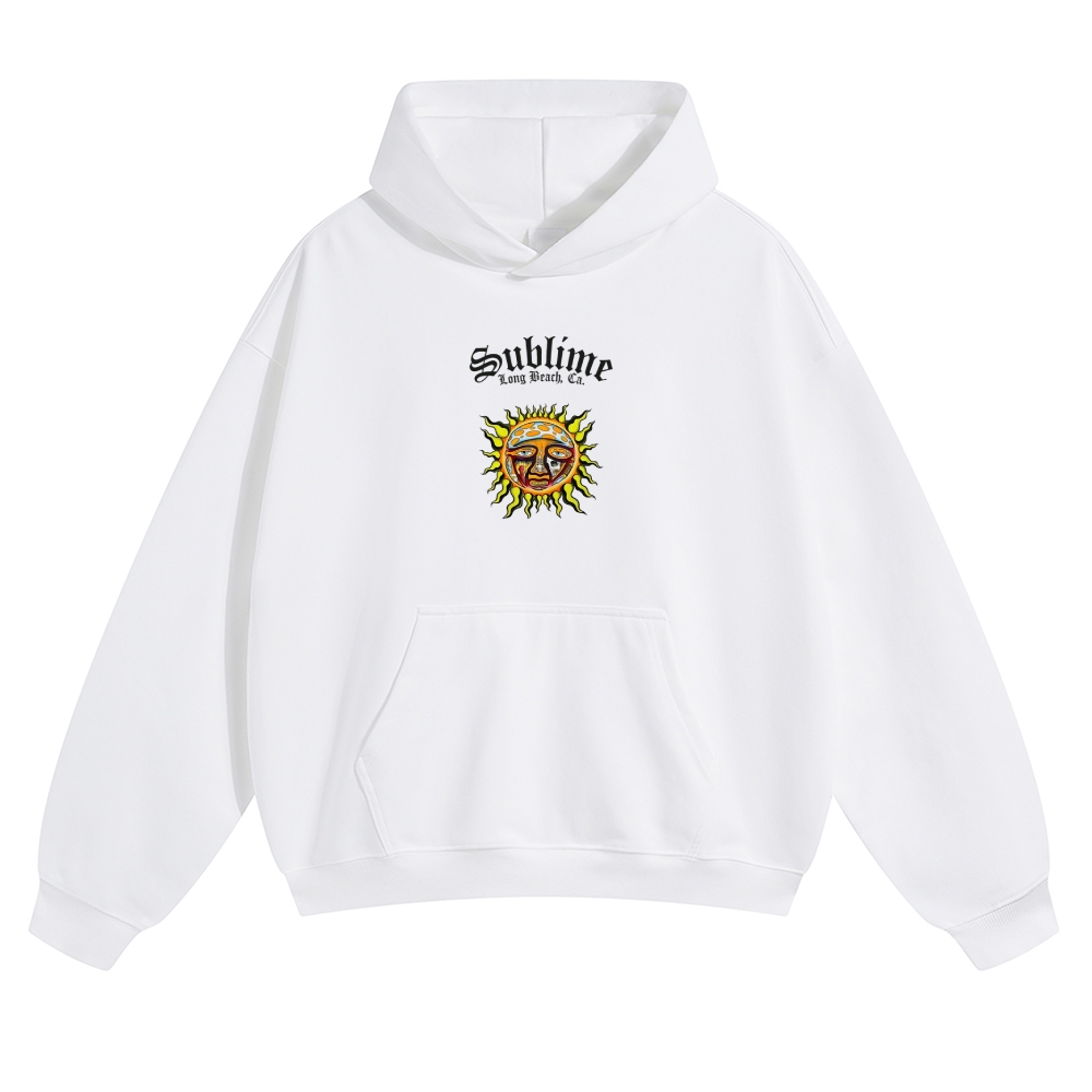 Dual Sun Brown Casual Hoodie