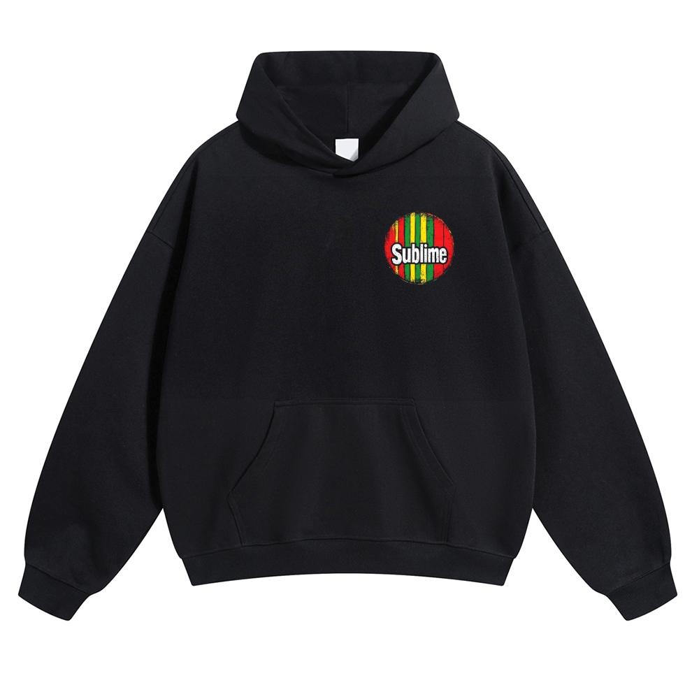 Rasta Rock N Roll Flag Hoodie