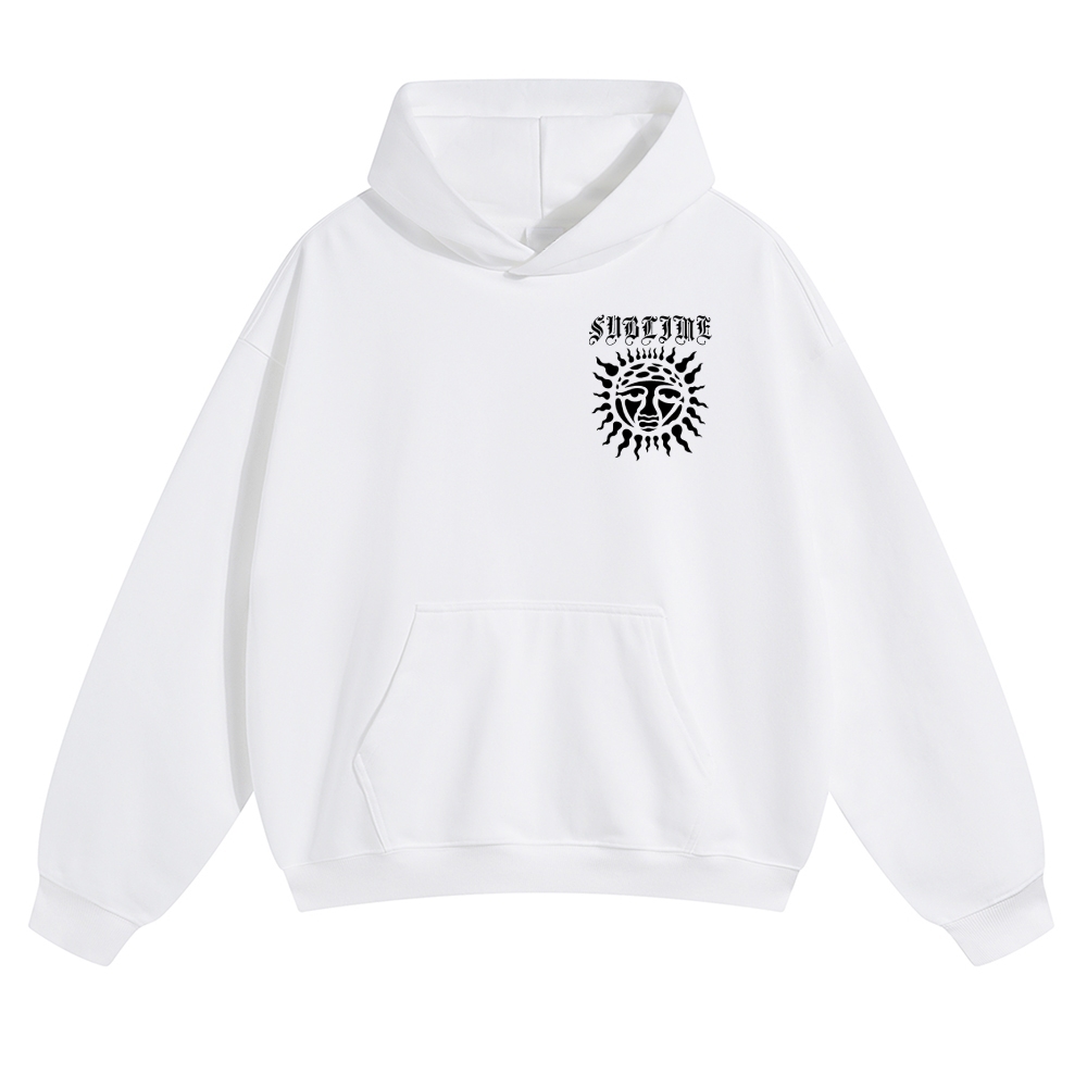 Sublime Lyric Sun Brown Graphic Hoodie