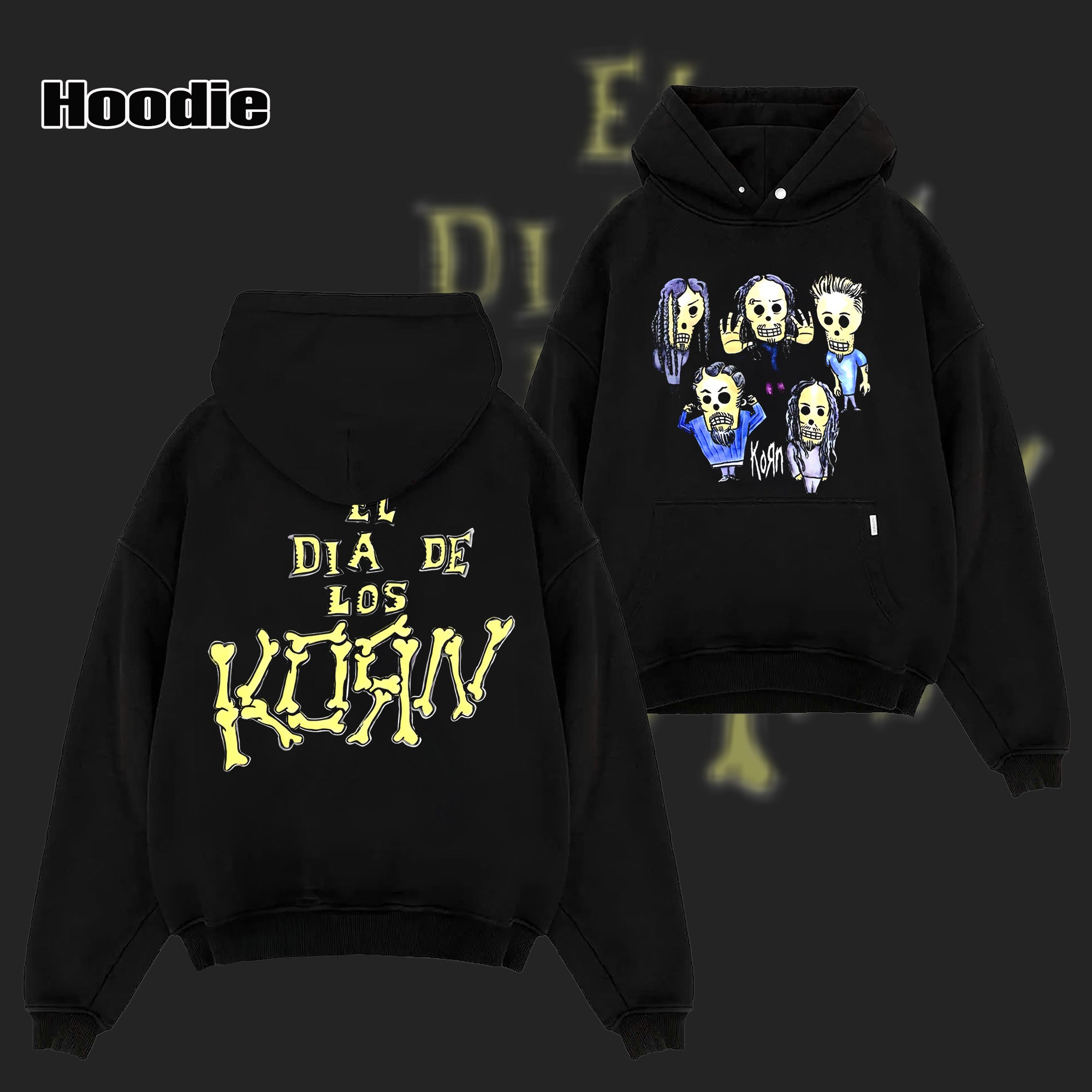 Vintage 2000 EL DIA DE LOS KORN Hoodie