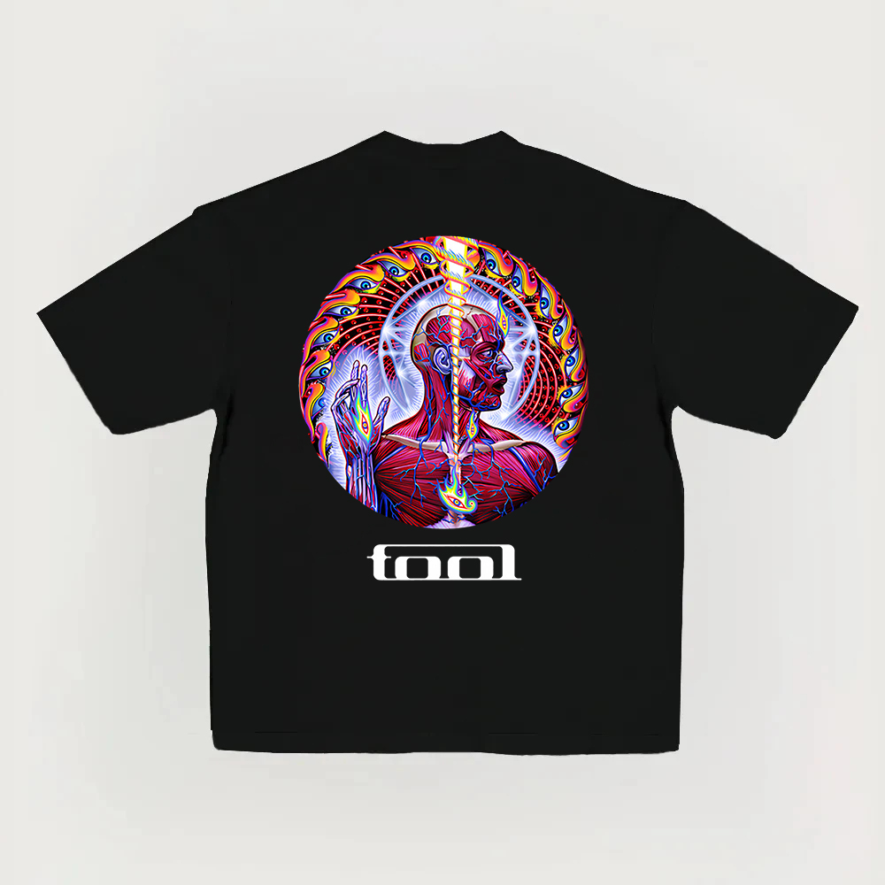 Tool Lateralus Anatomy Circle Double Sided Black Tee
