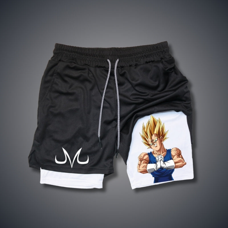 Dragon Ball Z Vegeta Vintage Athletic Shorts