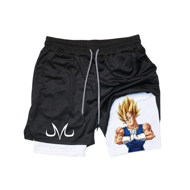 Dragon Ball Z Vegeta Vintage Athletic Shorts