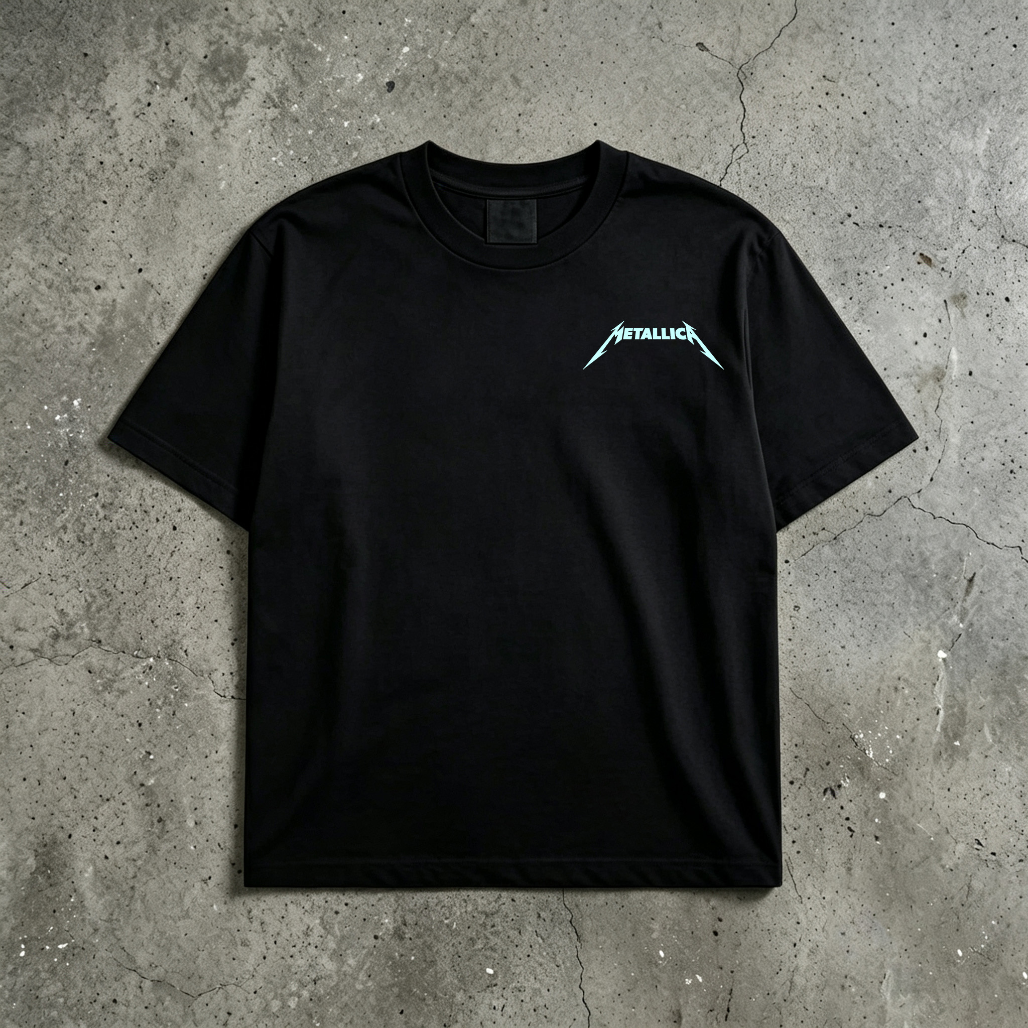 Metallica And Justice For All Cyan Lady Justice Tee