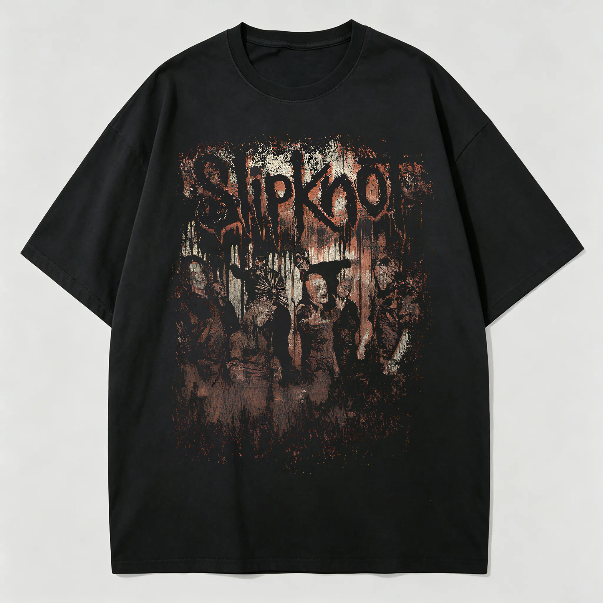 Slipknot Faded Vintage Group Tee