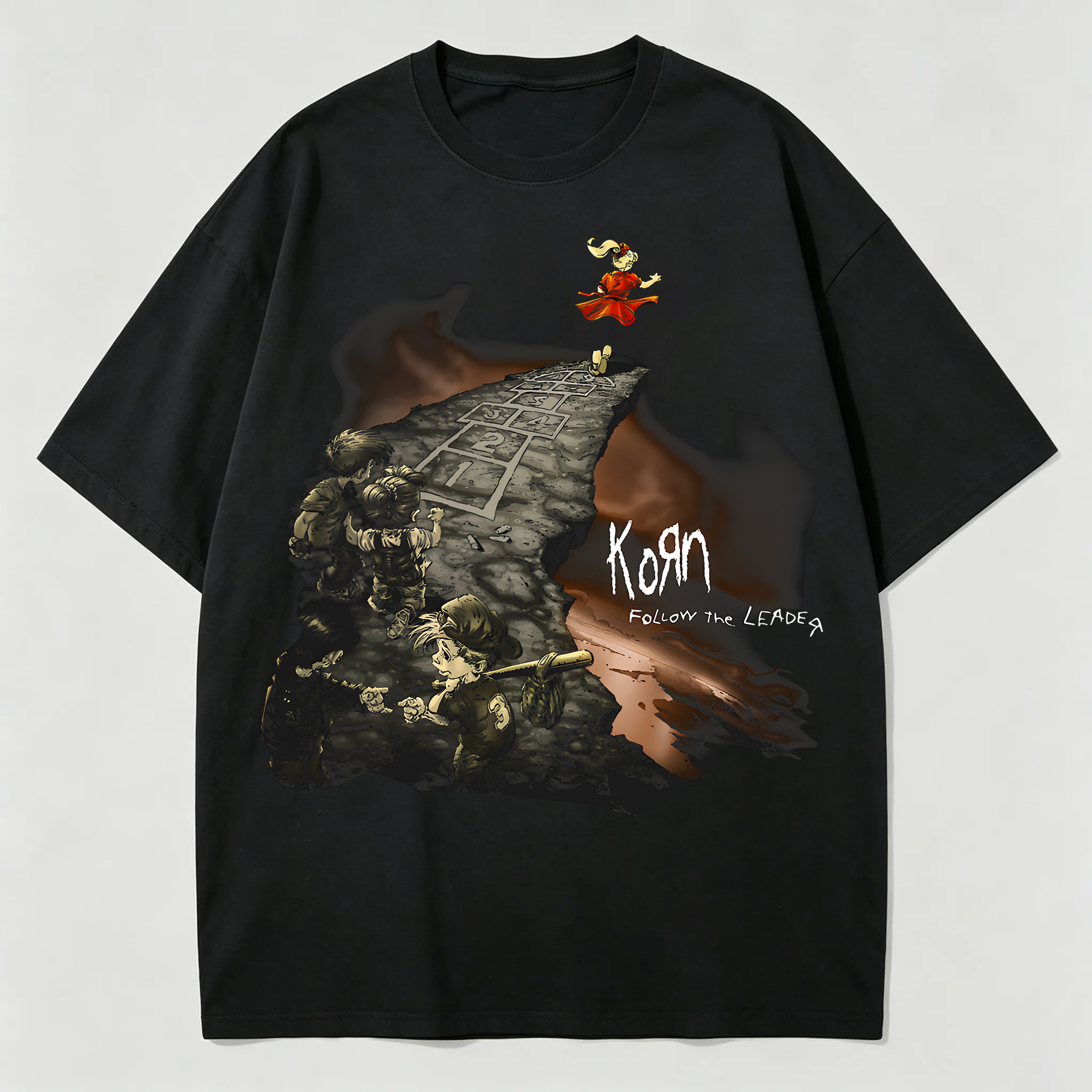 Korn Follow The Leader Album Band Tee
