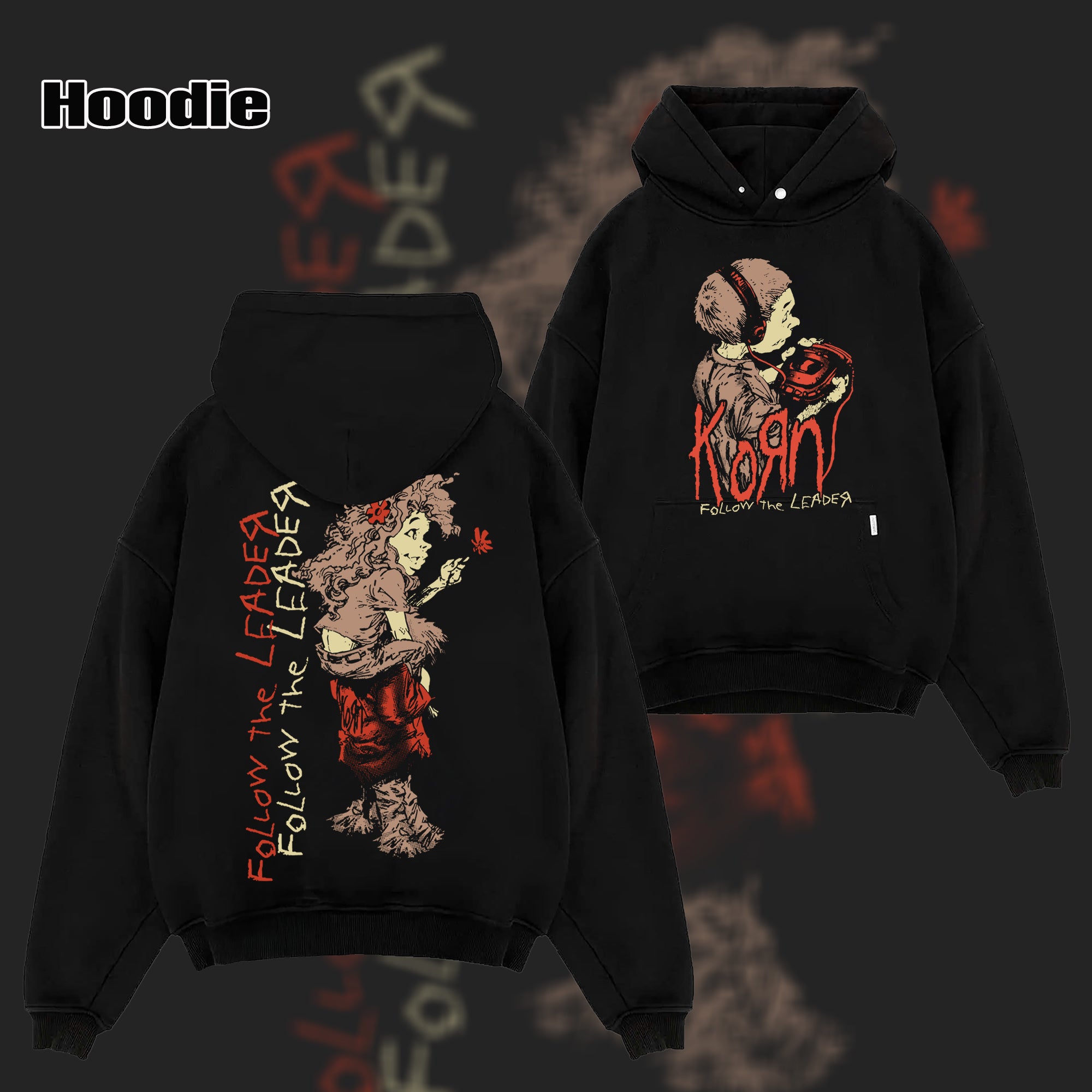 Vintage Korn Follow The Leader Hoodie