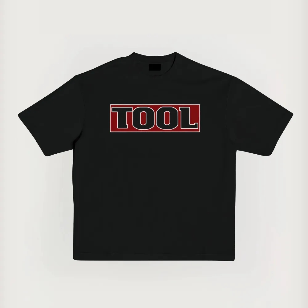 Mystic Tribal Face Oversized Metal Tee