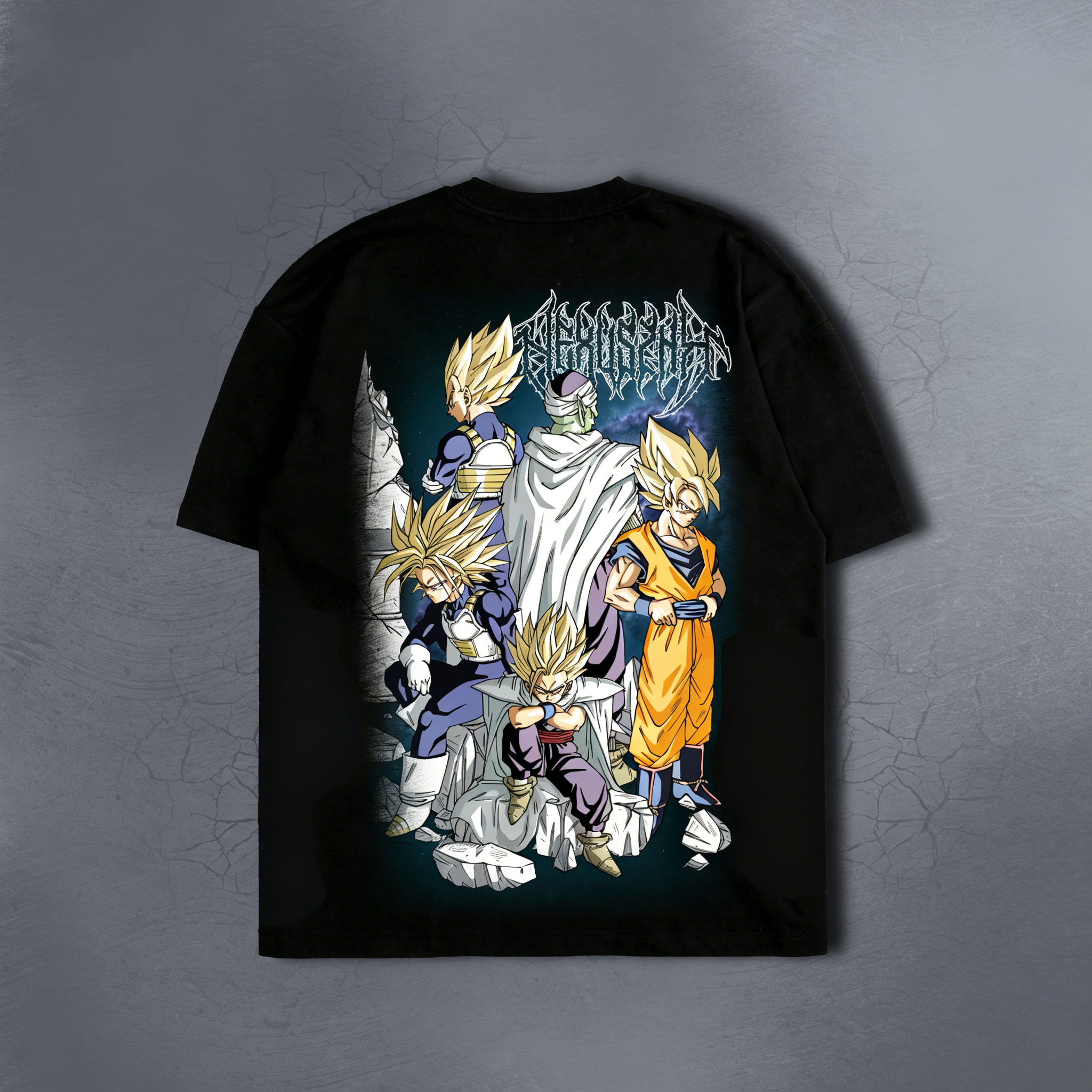 DBZ Z-Fighters Streetwear Oversized T-Shirt