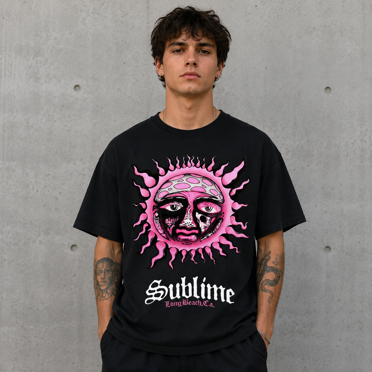 Sublime Skull Streetwear Tee
