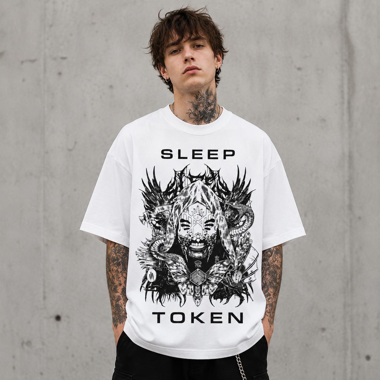 Sleep Token Gothic Mask Graphic Tee