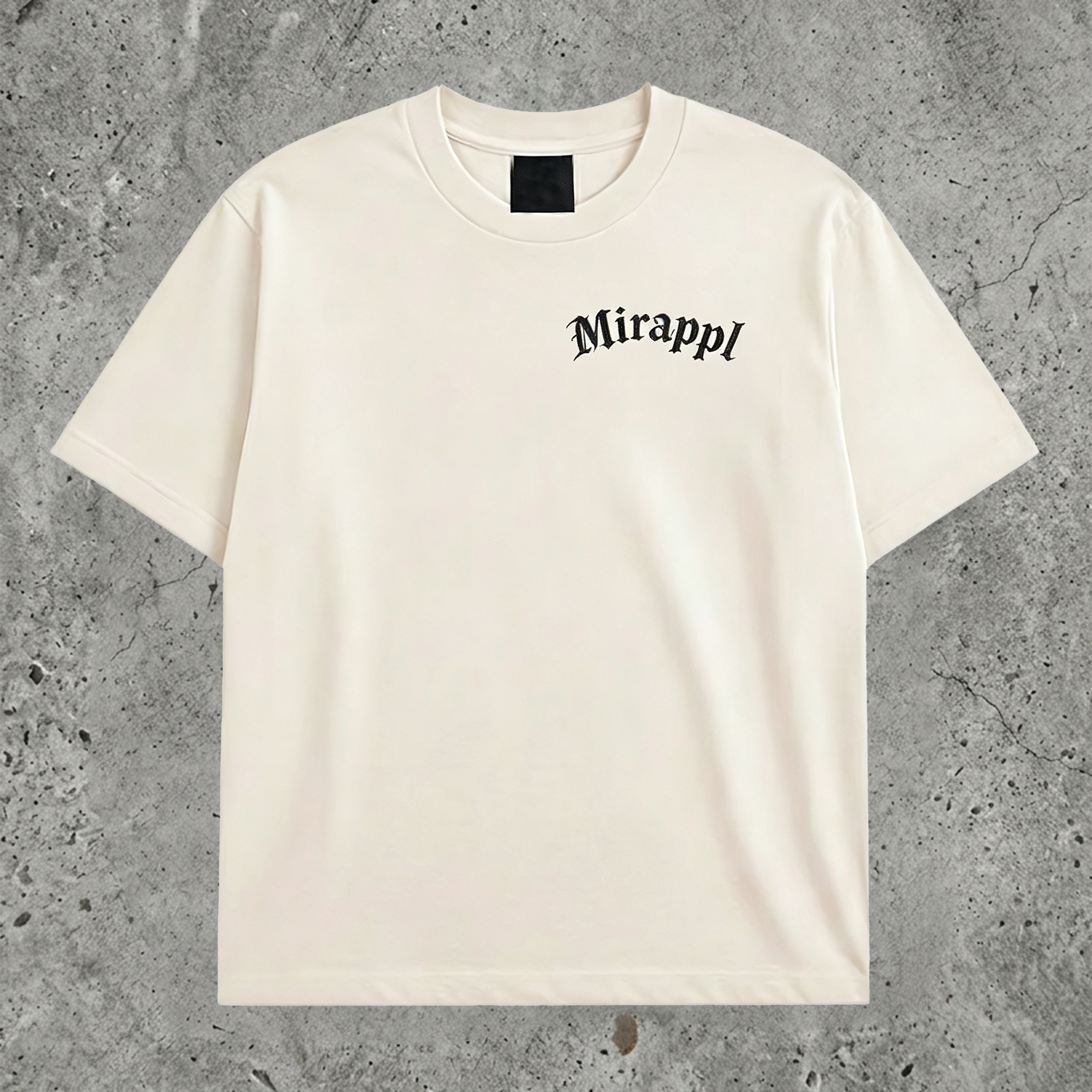 Brutal Strength Fighter Manga Back Print Pure Cotton Washed Oversized Tee