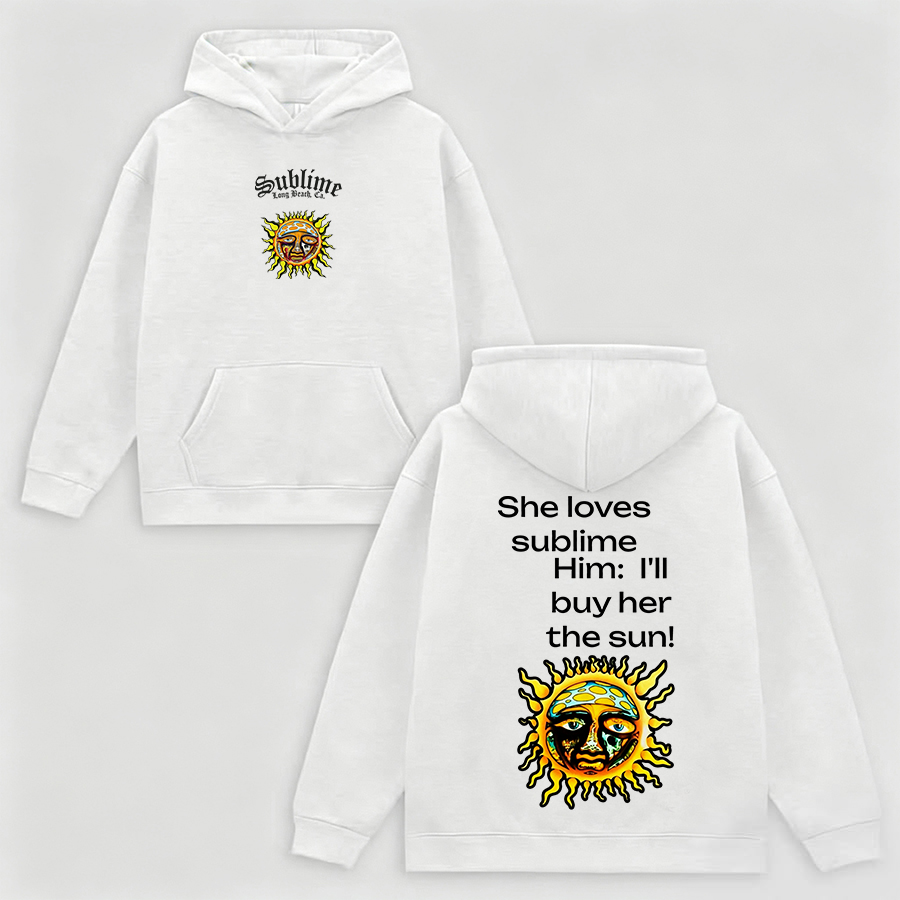 Dual Sun Brown Casual Hoodie