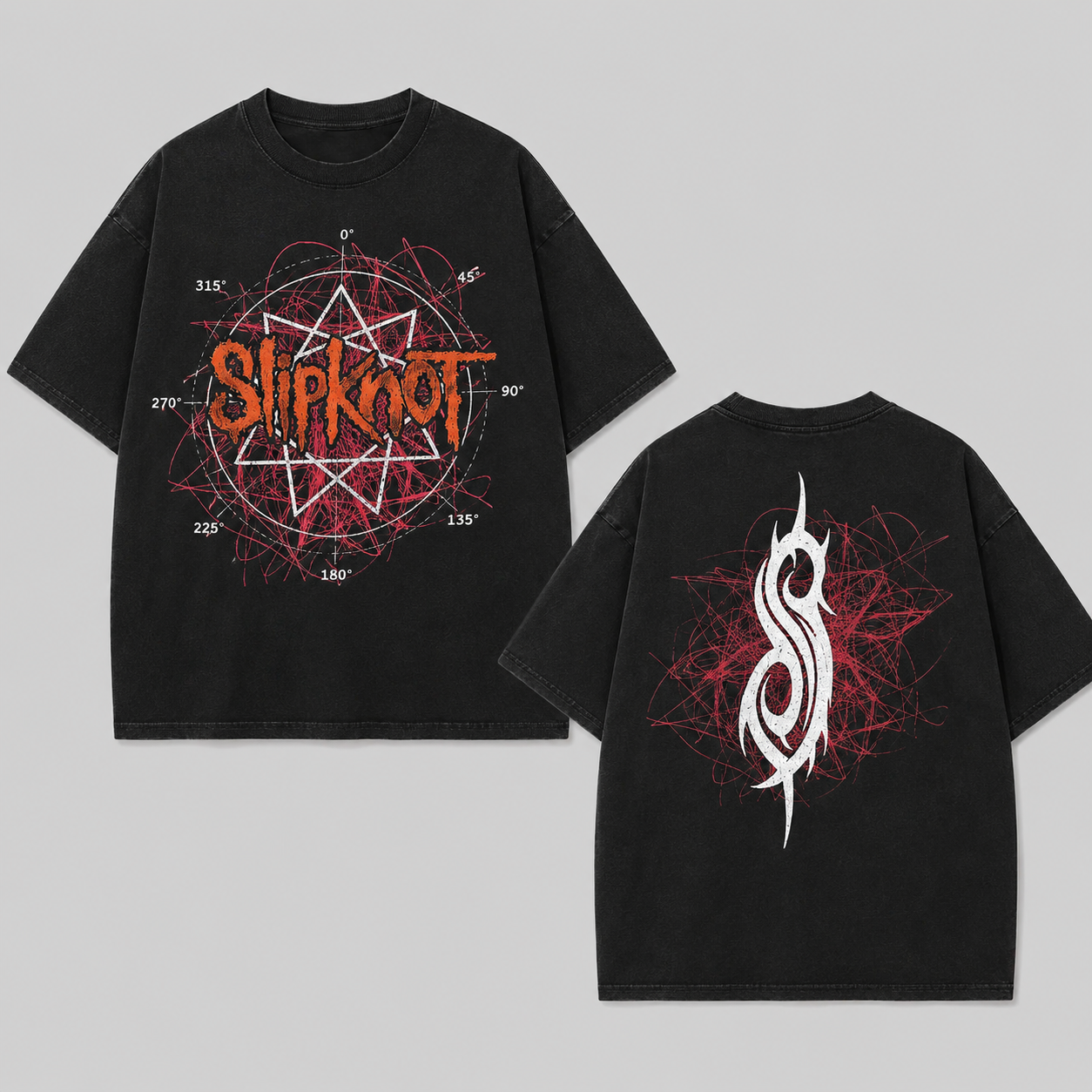 Retro Metal Band Graphic T-Shirt