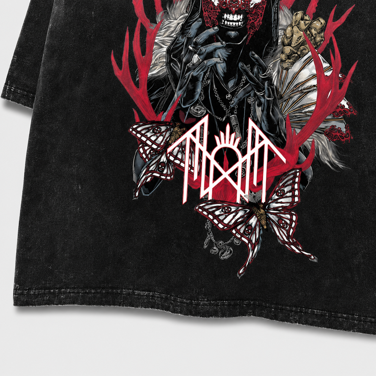 Sleep Token Red Mask Graphic Tee