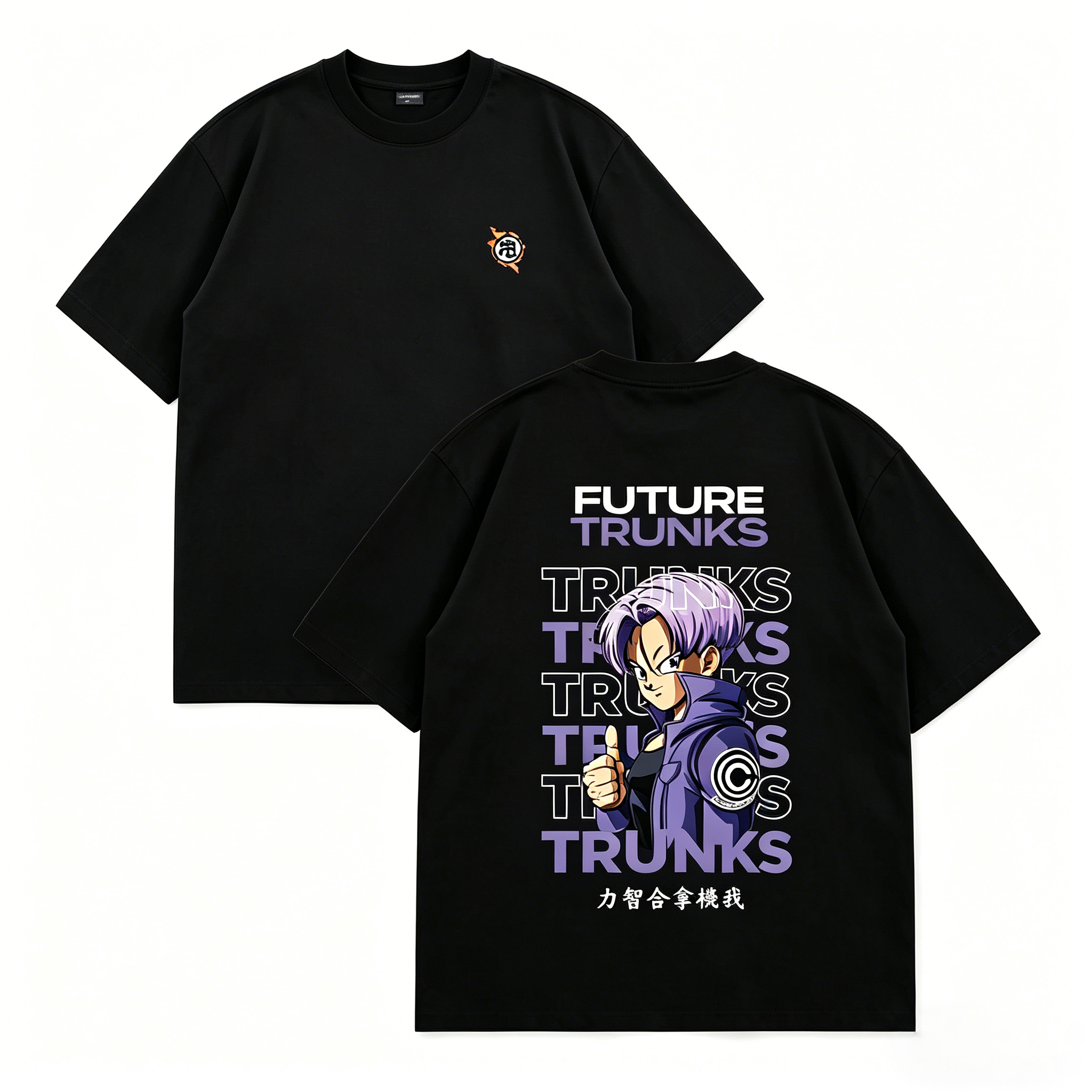 Dragon Ball Future Trunks Anime Streetwear T-Shirt