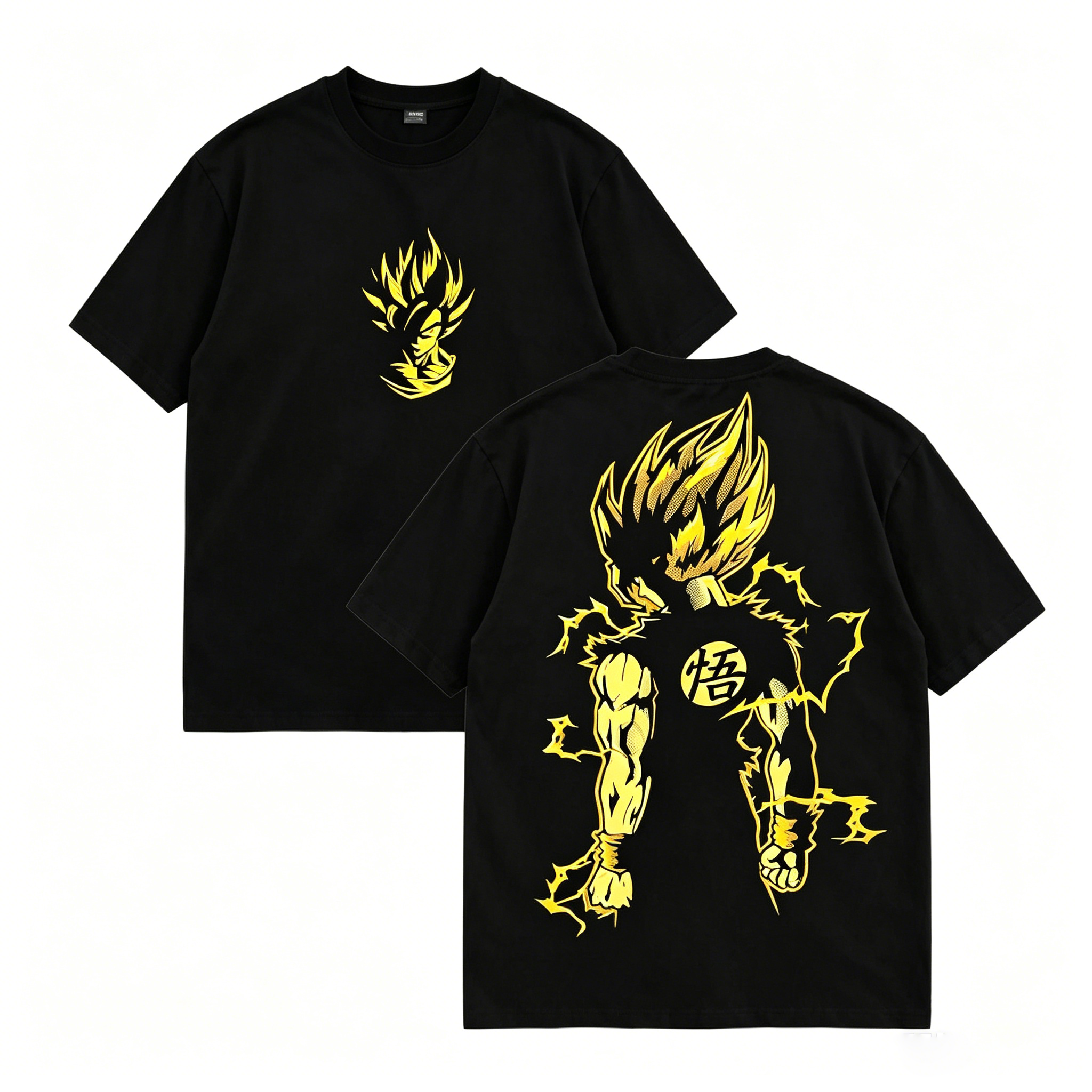 Oversize Dragon Ball Goku Print Tee