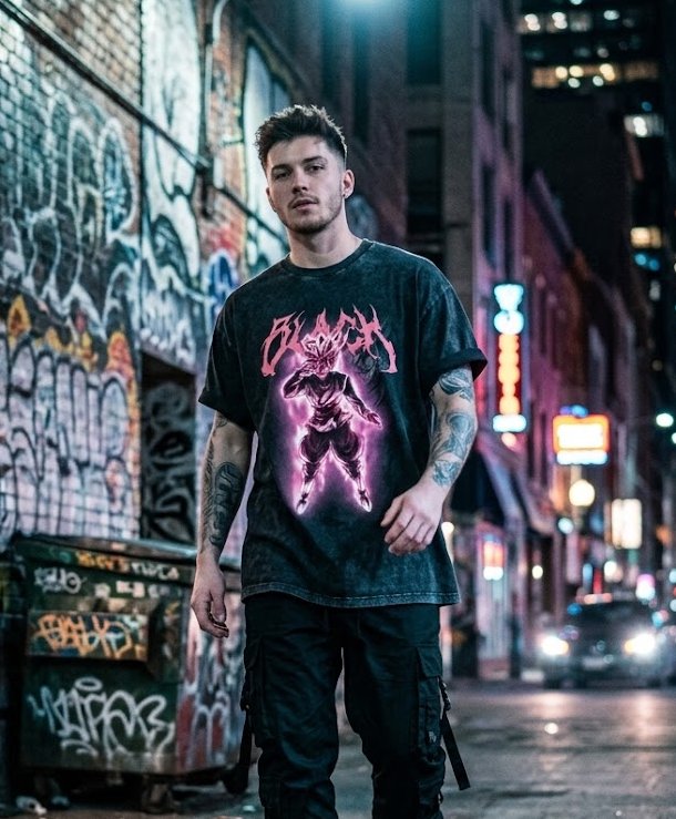 Goku Black "Rosé" Vintage T-shirt