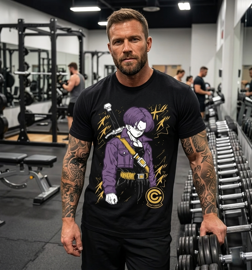 Dragon Ball Z Trunks Anime Streetwear T-Shirt