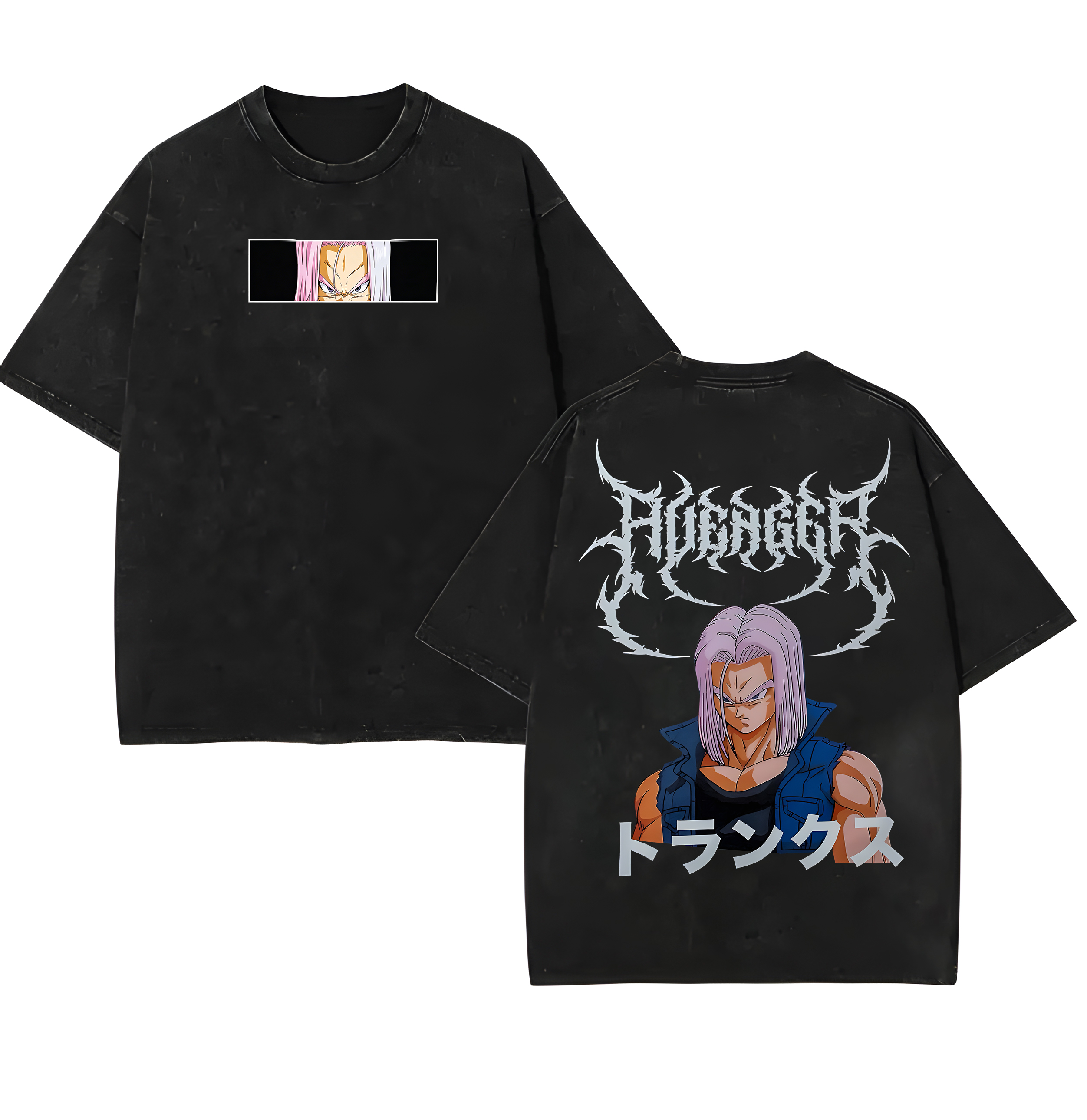Trunks Dragon Ball Vintage Anime Oversized T-Shirt