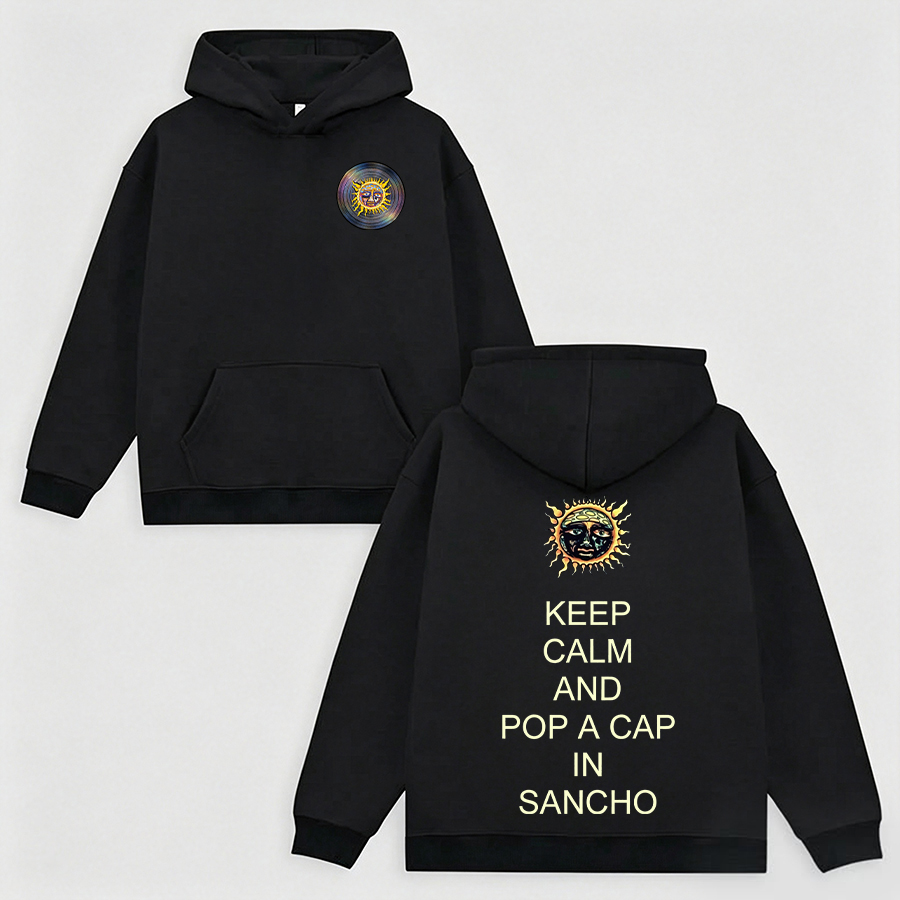 Keep Calm Sancho Sun Hoodie