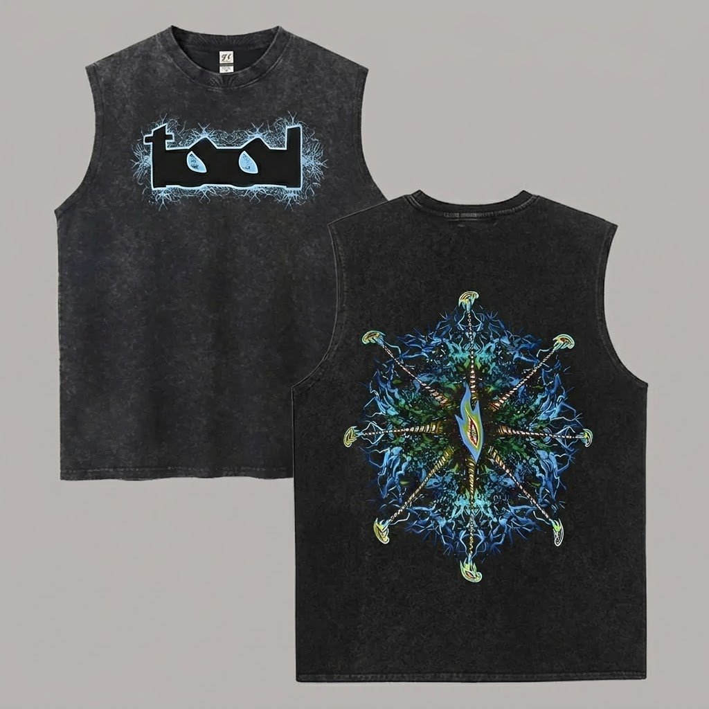 Vintage Tool Band Sleeveless Tank Top